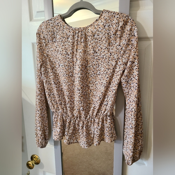 Sienna Sky Floral Button Blouse M - Picture 6 of 7